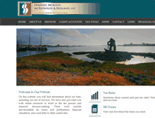 Tablet Screenshot of dmmh-cpa.com